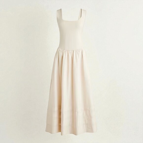 J. Crew Drop-waist mixy dress Size M - Picture 3 of 10